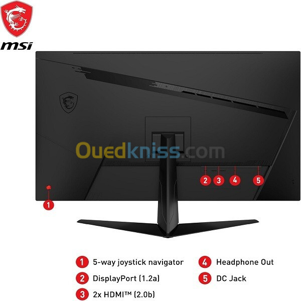 MONITEUR MSI G321Q -31,5 WQHD 2K