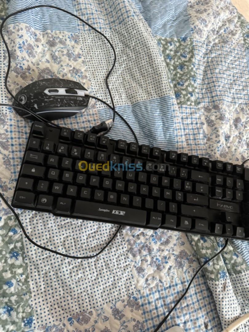 Clavier souris led gamer