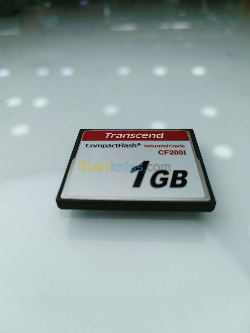 Transcend 1 Go Plage de température industrielle CF220I 220X Ultra CompactFlash (SLC)