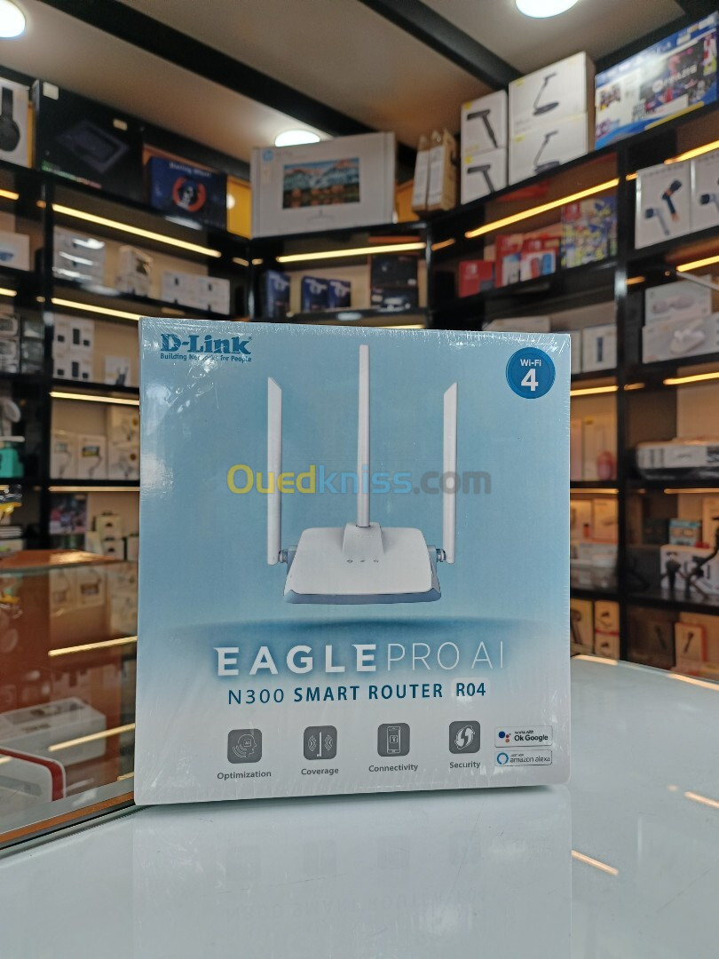 Routeur intelligent D Link Eagle Pro Al R04 N300D Link Eagle Pro Al R04 N300 Smart Router