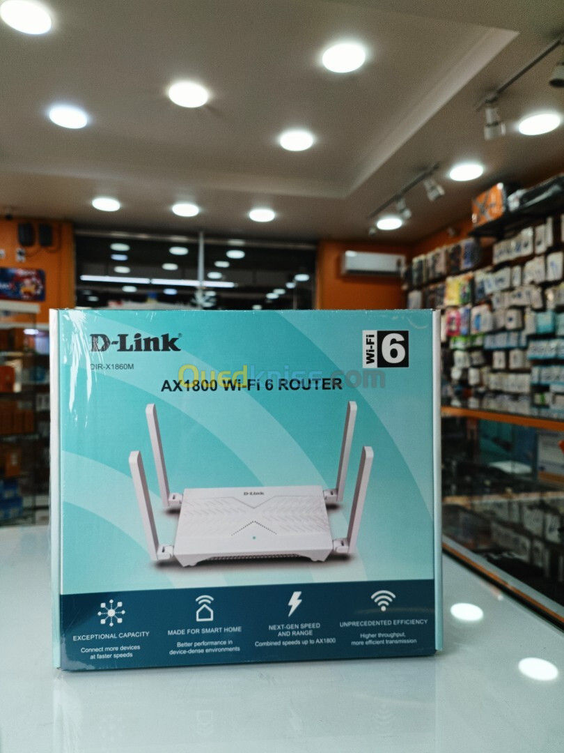 Routeur Wi-Fi6 AX1800 DIR-X1860M