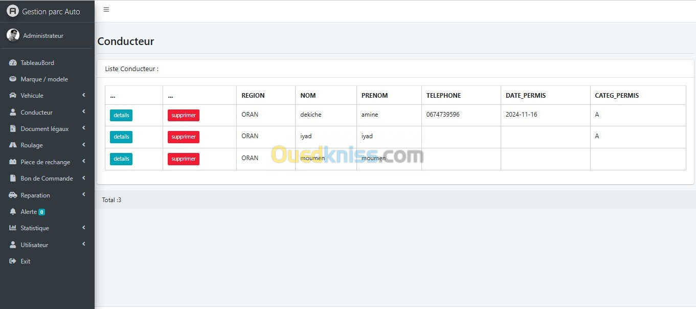 logiciel gestion parc automobile