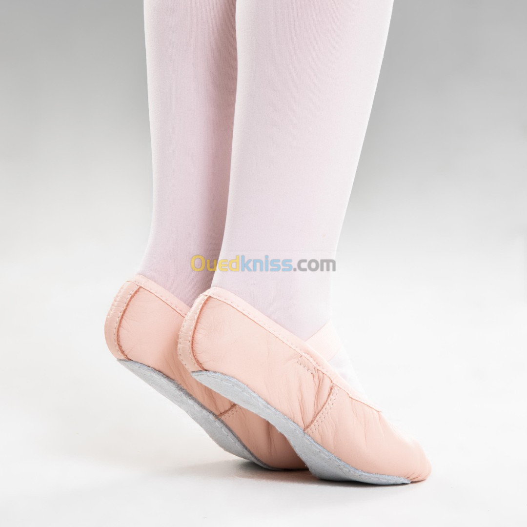 chaussons de danse classique type demi-pointe