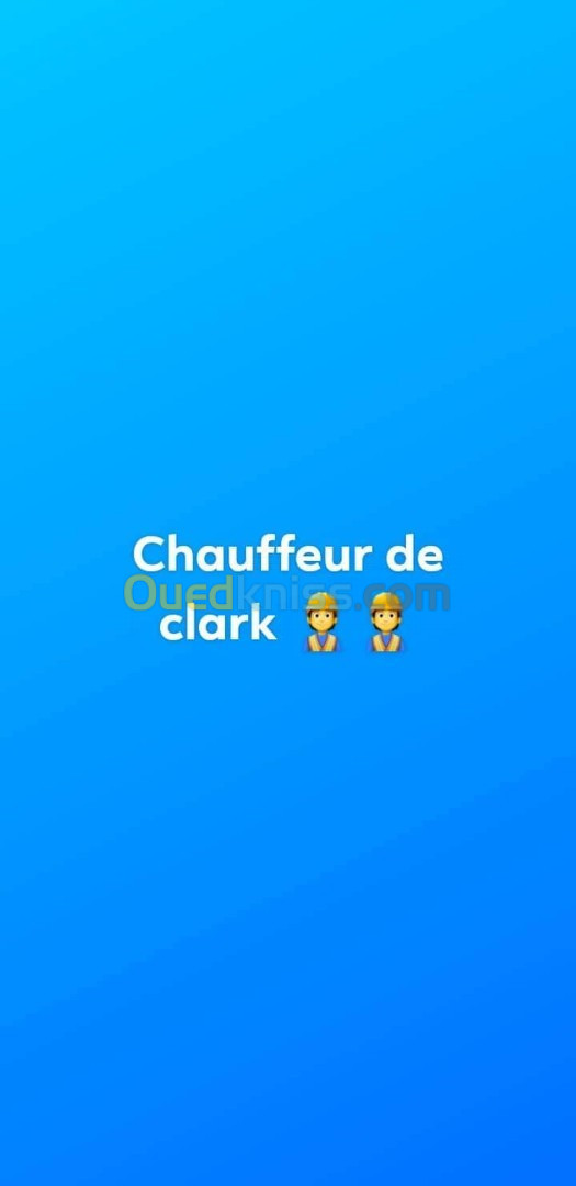 Chauffeur de clark