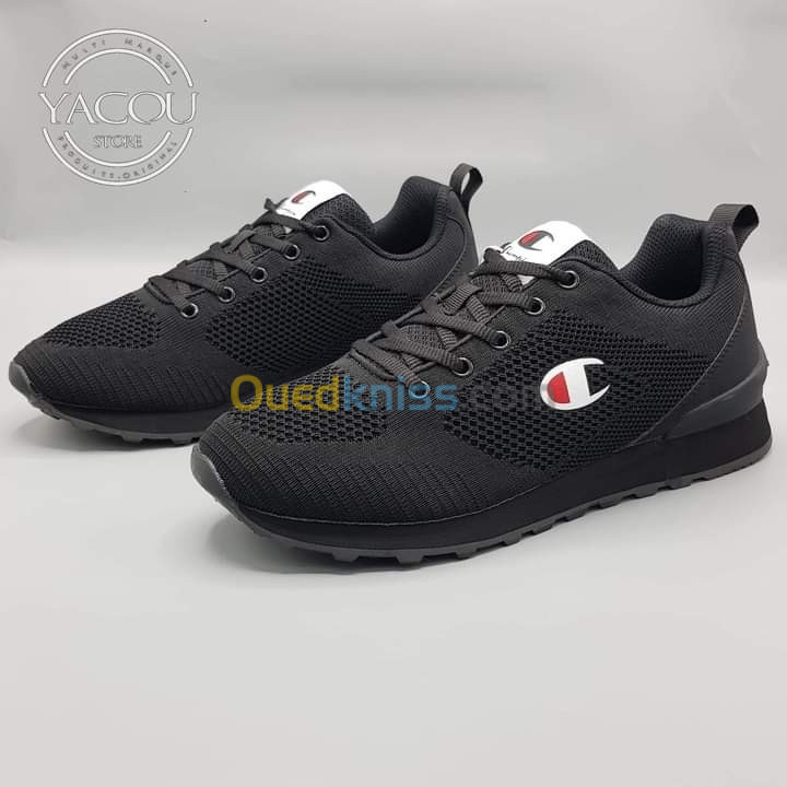 SOLDE CHAMPION GUERRO KNIT BLACK & BLEU ORIGINAL