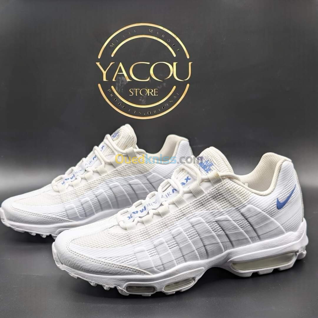 NIKE  AIR MAX 95 ULTRA WHITE ROYAL  ORIGINAL