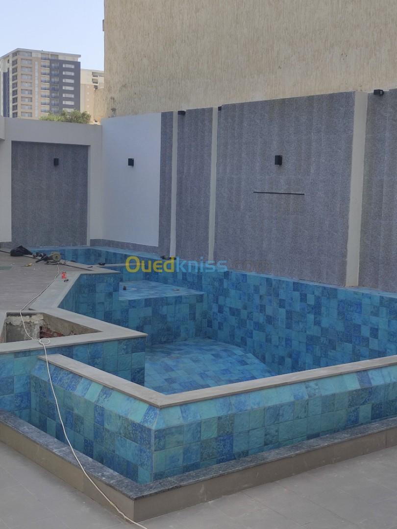 Construction piscine Algérie / بناء المسابح