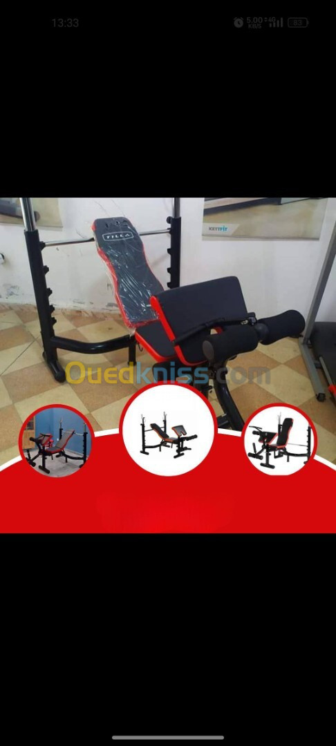 Banc de musculation flott  