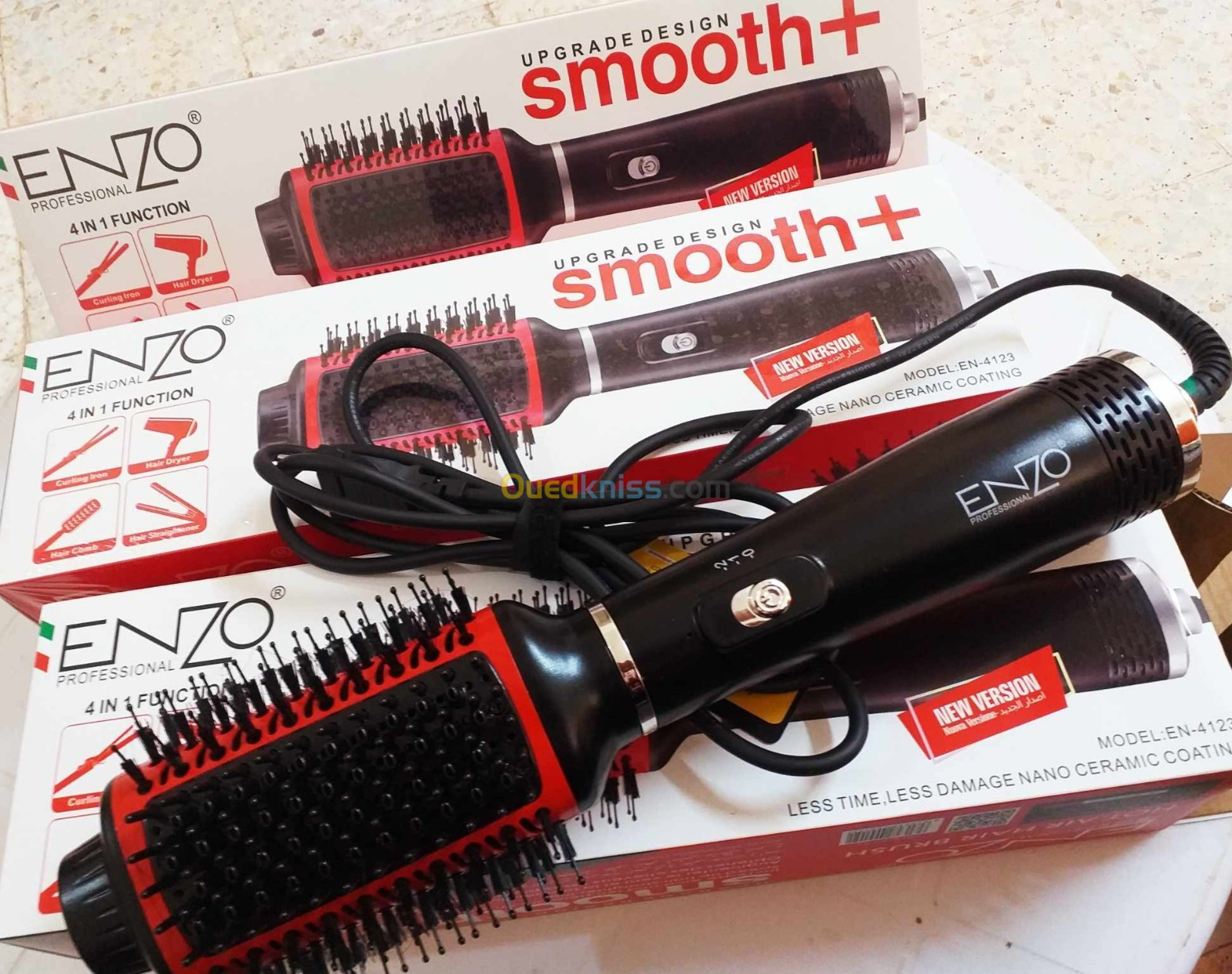 Brosse Séchoir Lisseur ENZO SMOOTH+