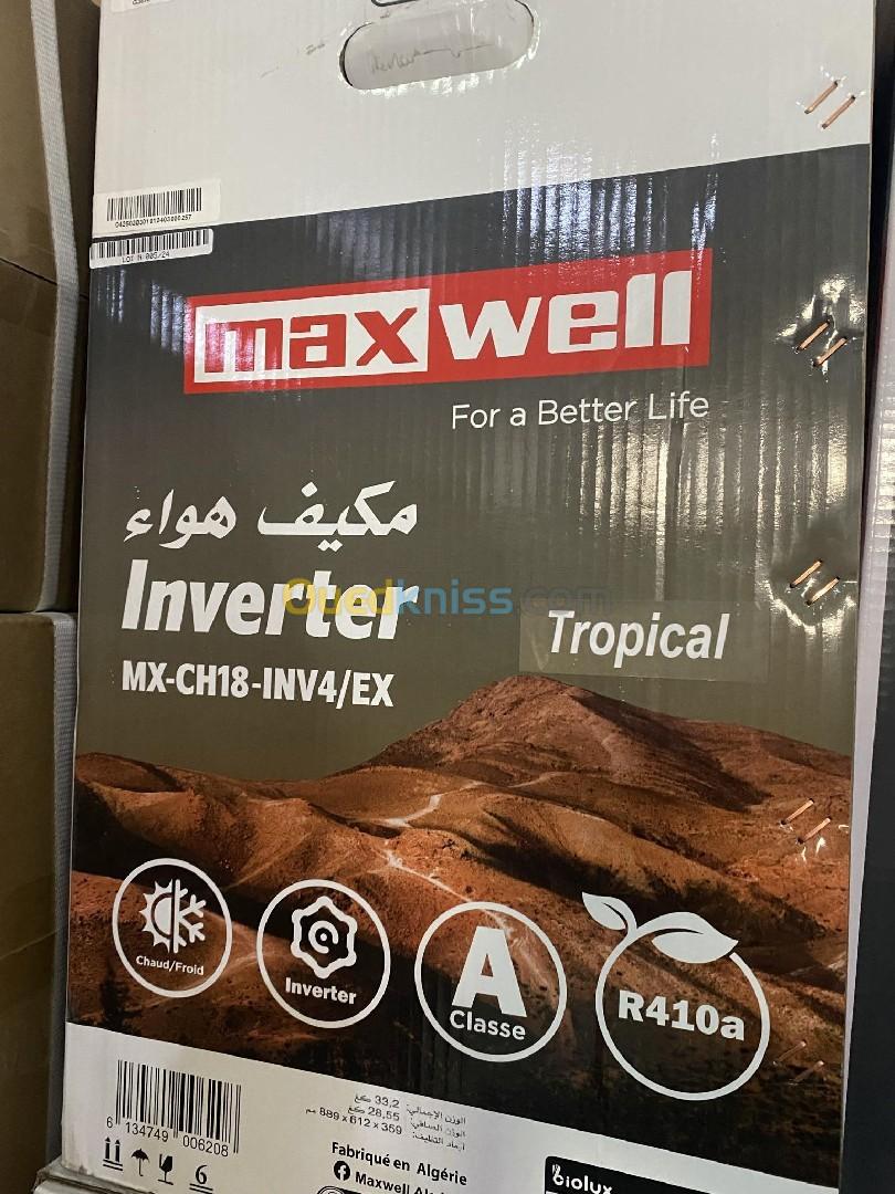 Promotion Climatiseur Maxwell 18000btu tropical Inverter 