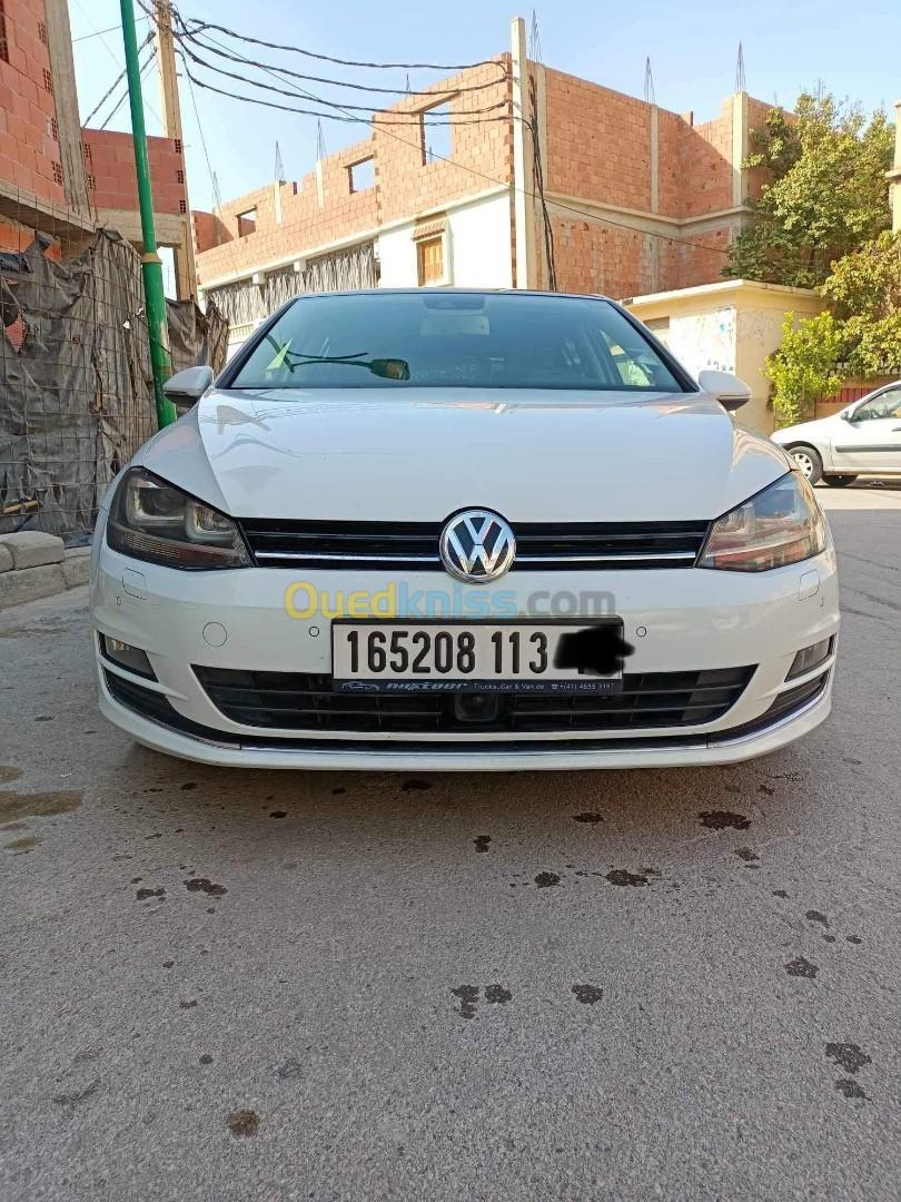 Volkswagen Golf 7 2013 Blue montion