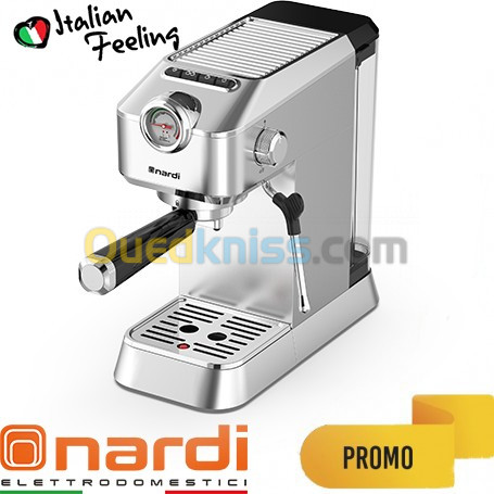 Machine à Café Moulu NARDI 20bar-1400W-Inox