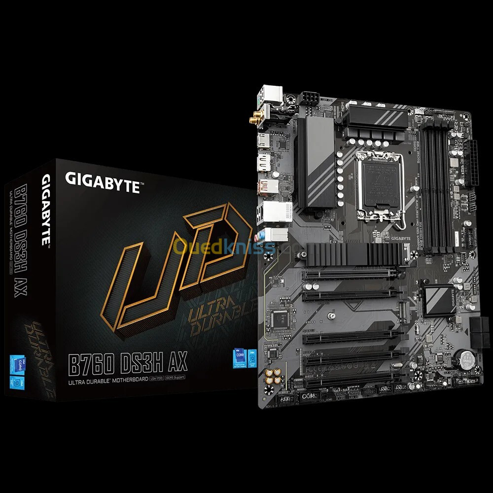 CARTE MERE GIGABYTE B760 DS3H AX DDR5 WIFI