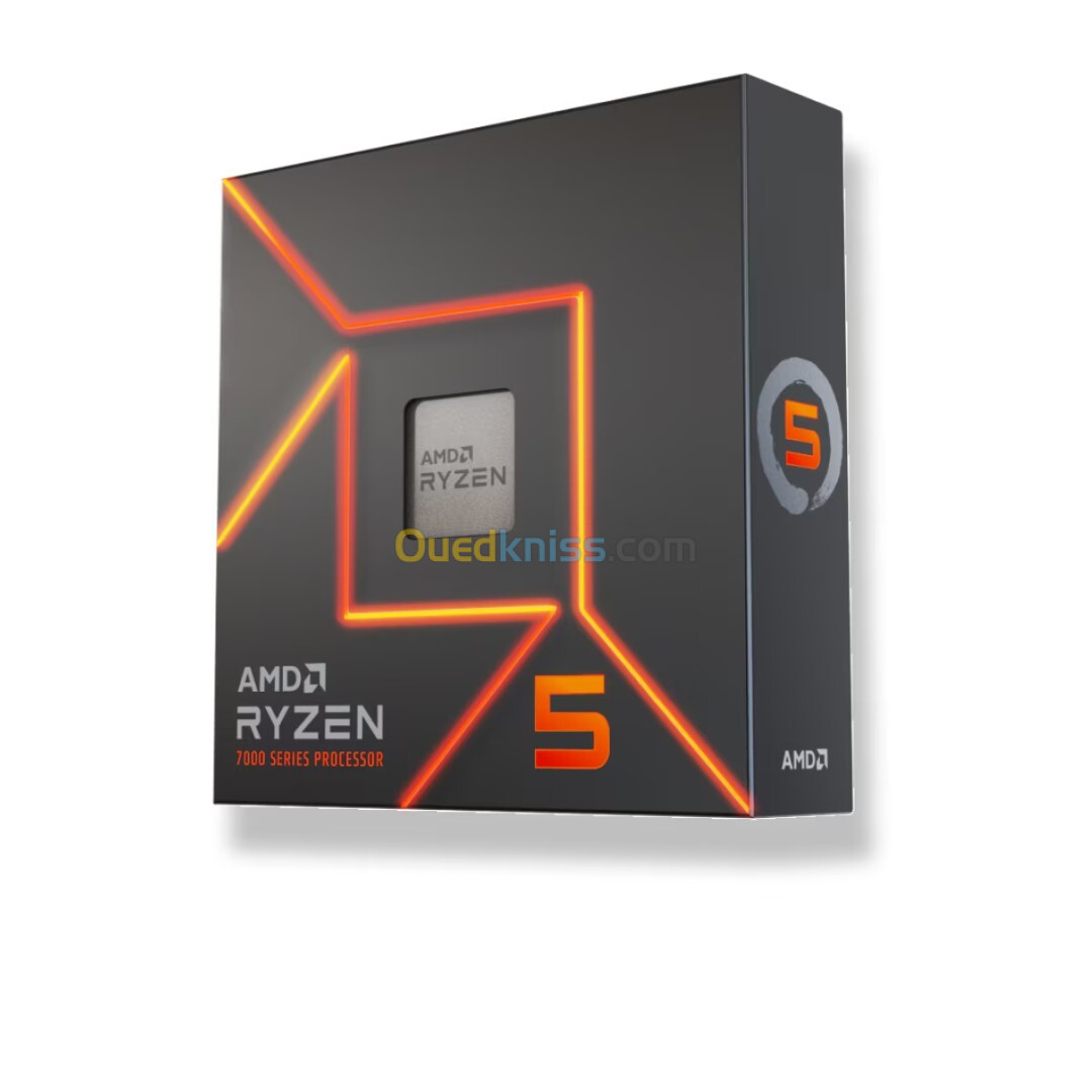 Processeur AMD Ryzen 5 7600X 6-Core 12-Threads Socket AM5 GameCache 38 Mo 5 Nm TDP 105W