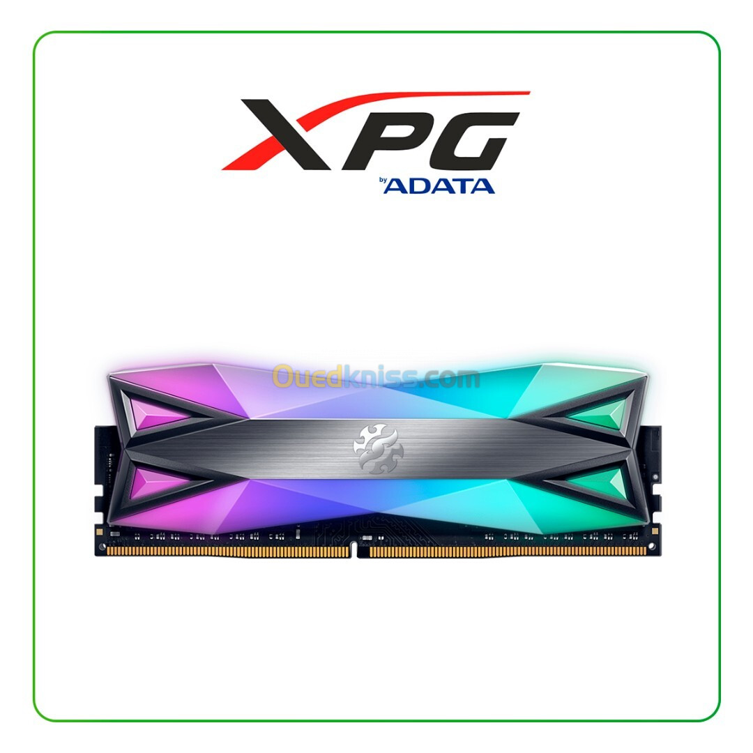 RAM ADATA XPG SPECTRIX D60G 32GO (16X2) DDR4 3200MHZ RGB