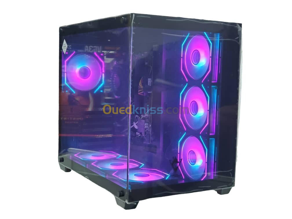 BOITIER MAGMA V5 BLACK 7 FANS ARGB