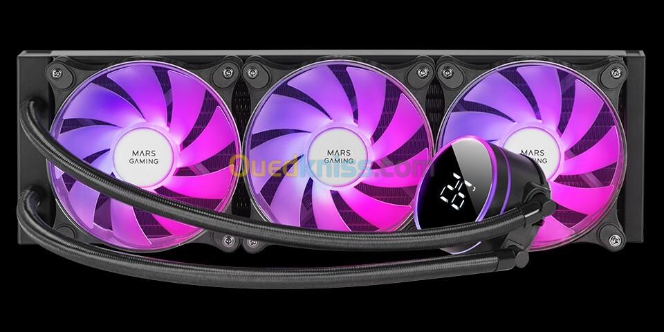 WATER COOLING MARS GAMING ML-LCD 360 BLACK