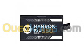 ALIMENTATION HYBROK PSU 550W 80 PLUS BRONZE SILENCIEUSE HAUTE EFFICACITÉ