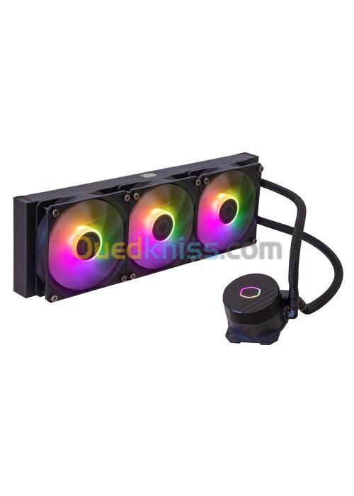 COOLER MASTER MASTERLIQUID 360L ARGB BLACK - WATERCOOLING AIO - 360MM - RGB master liquid