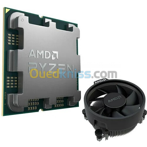 CPU AMD RYZEN 5 7600 MPK - 6 CŒURS / 12 THREADS - 4.3 GHz / 5.1 GHz (BOOST) - AM5