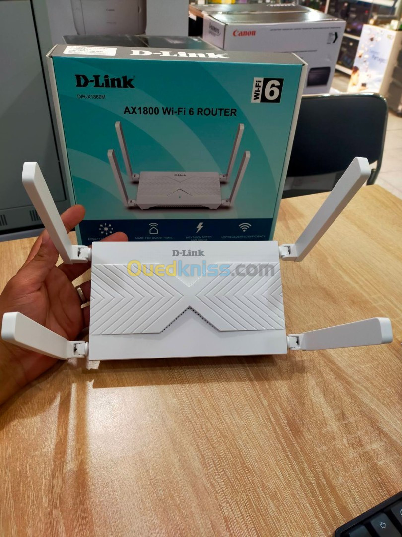 Wireless Router D-Link DIR-X1860M AX1800 WiFi 6