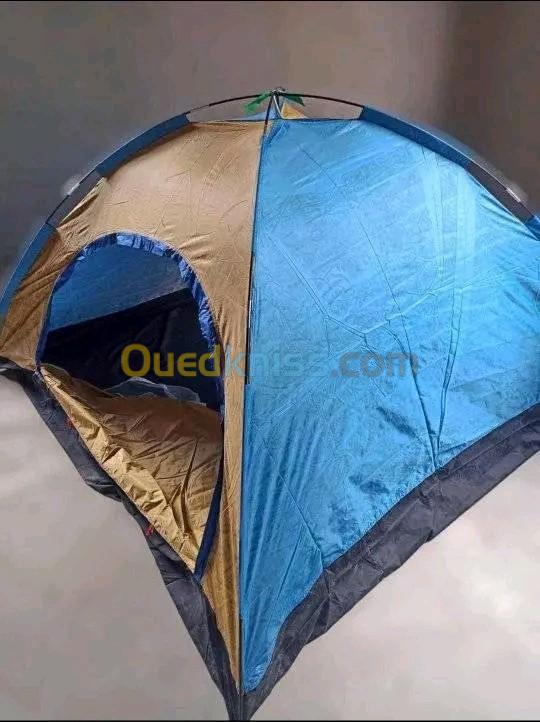 Tente camping automatique 6 places 