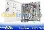 Bloc alimentation CCTV 9 chaines 12V-10A 