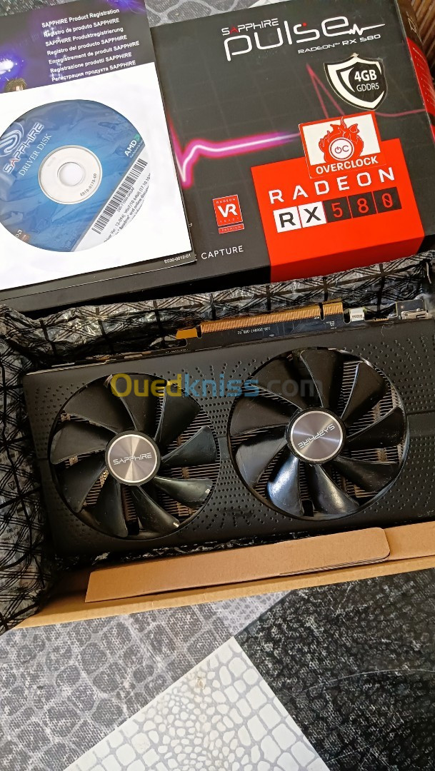 Carte graphique Radeon RX580 4GB