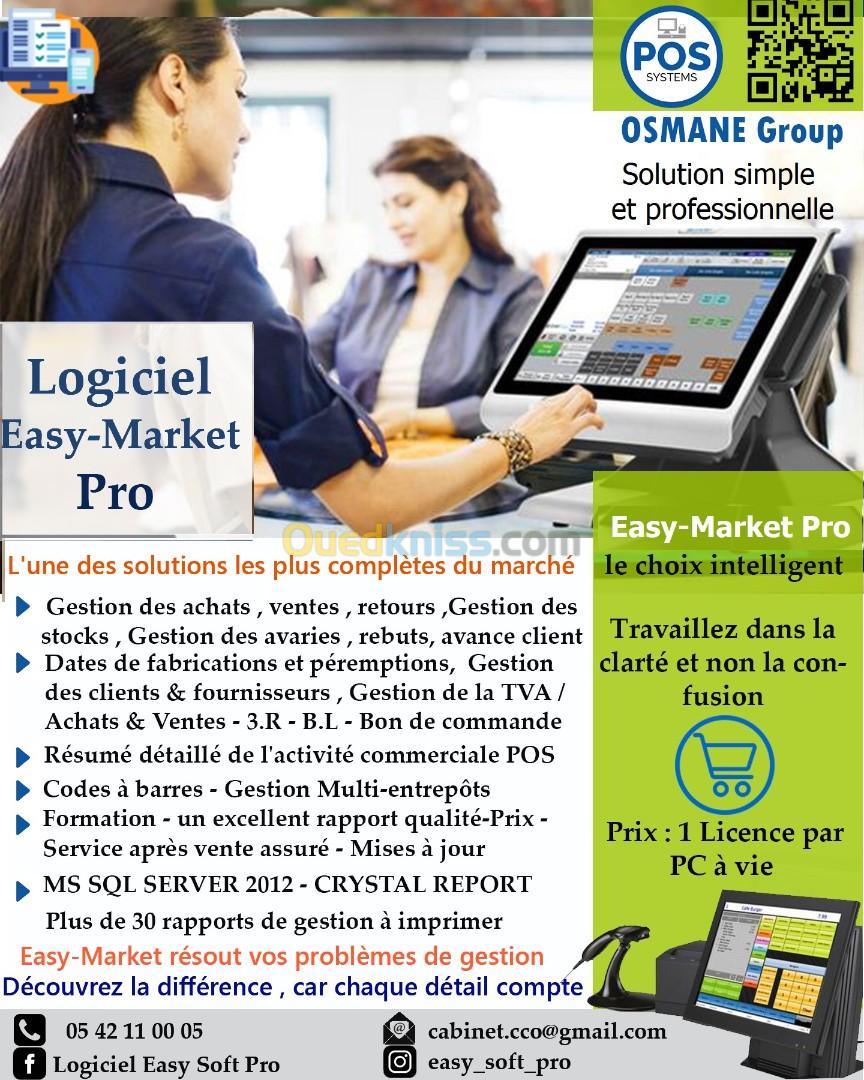 Logiciel Easy-Market Pro - Supérette - Point de vente POS