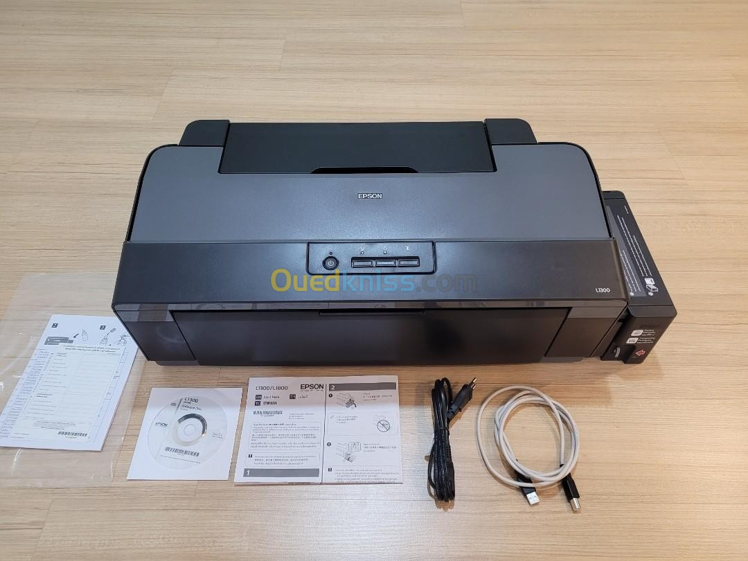  EPSON L1300 - Imprimante SUBLIMATION Format A3 +  avec 4 bacs couleurs 