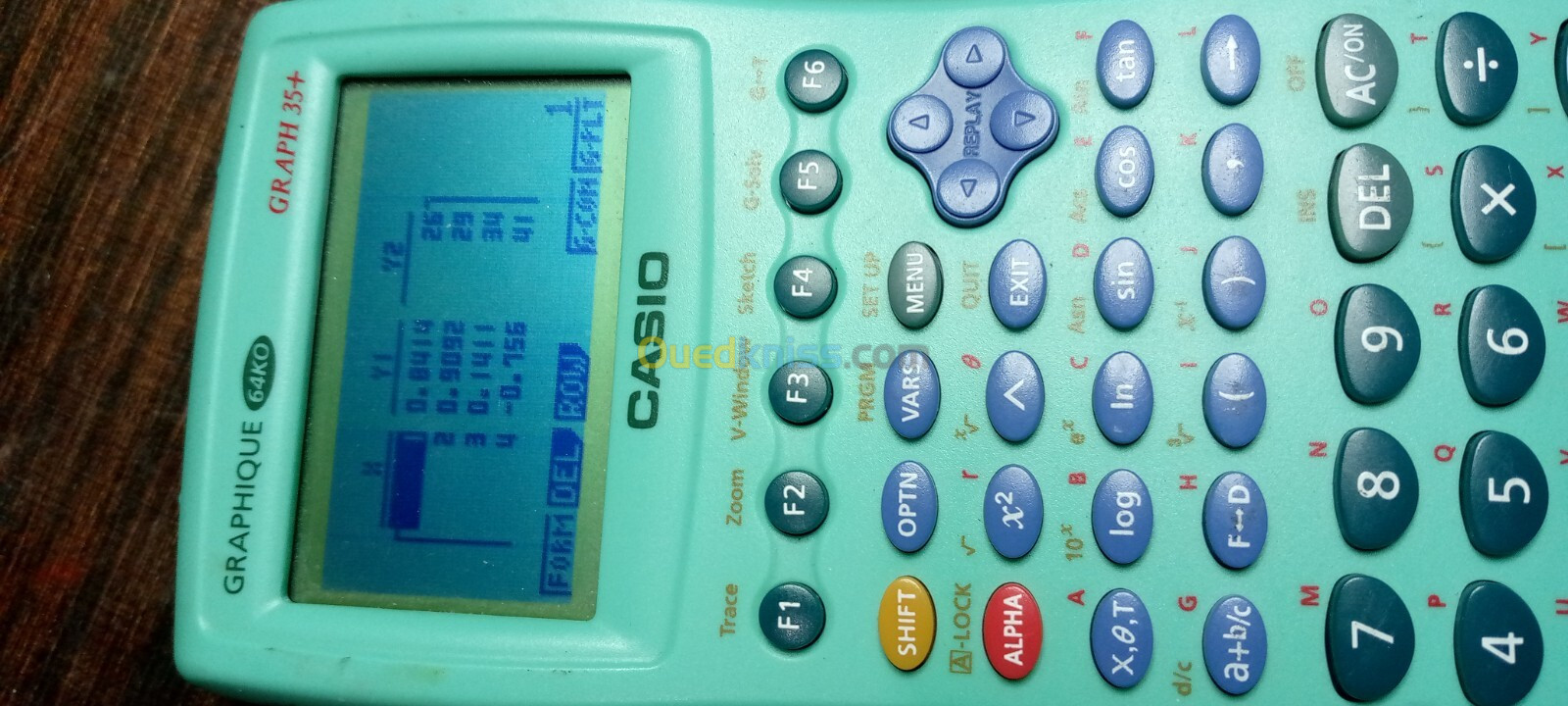 Calculatrice graphique casio graph 35+