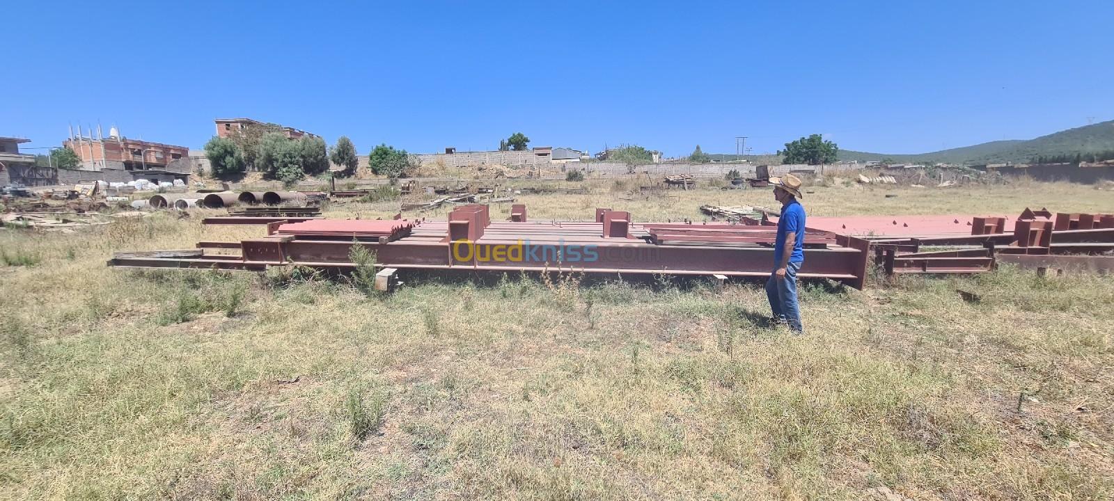 Hangars en charpente metalique 