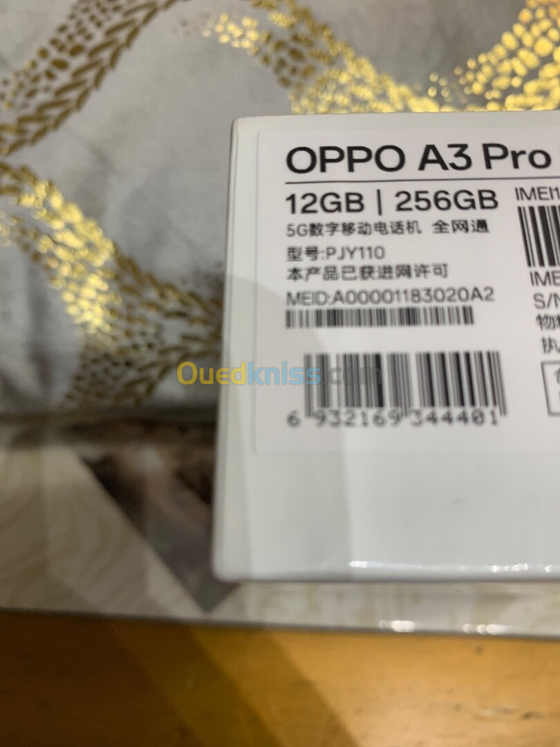 Oppo A3 pro 5g 12/256