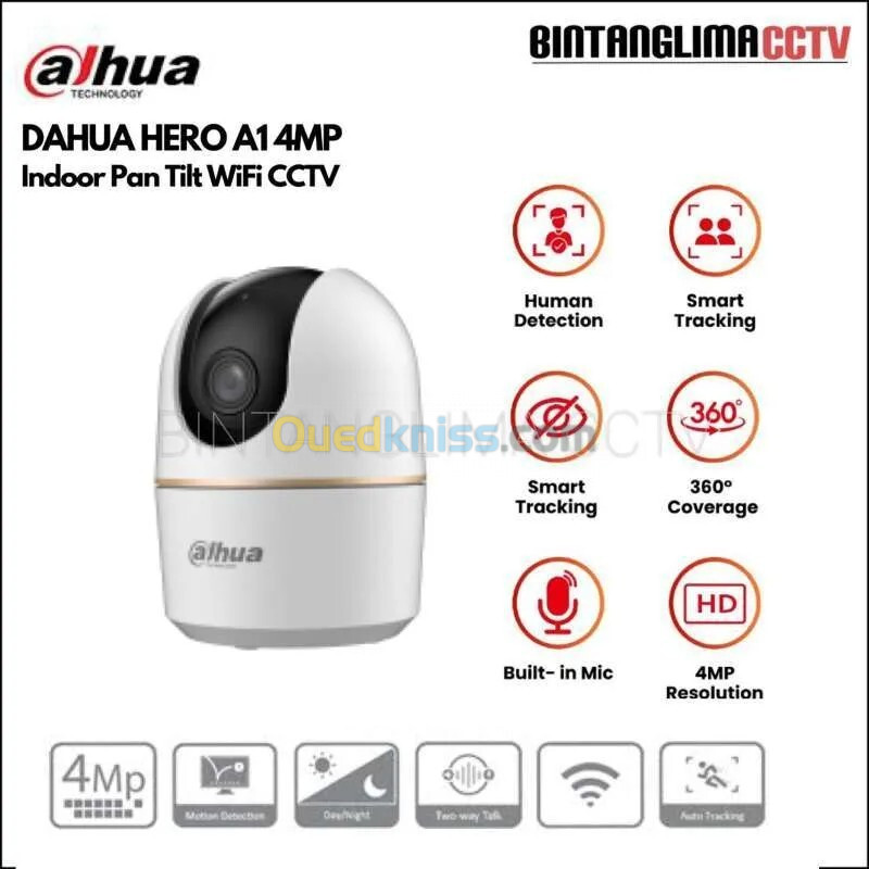 CAMERA DAHUA HERO A1 4MP 