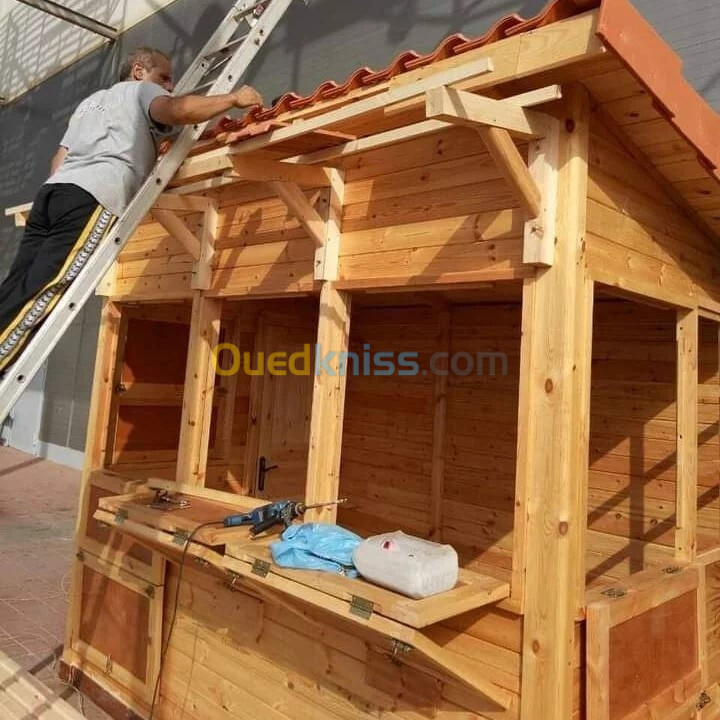 Kiosque en bois