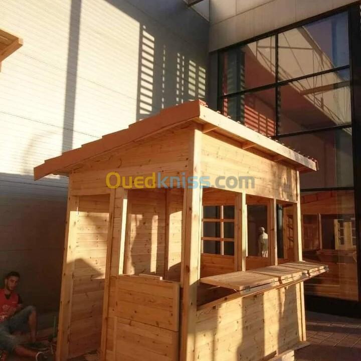 Kiosque en bois