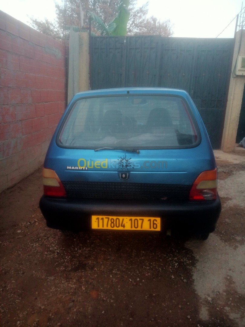 Suzuki Maruti 800 2007 Maruti 800