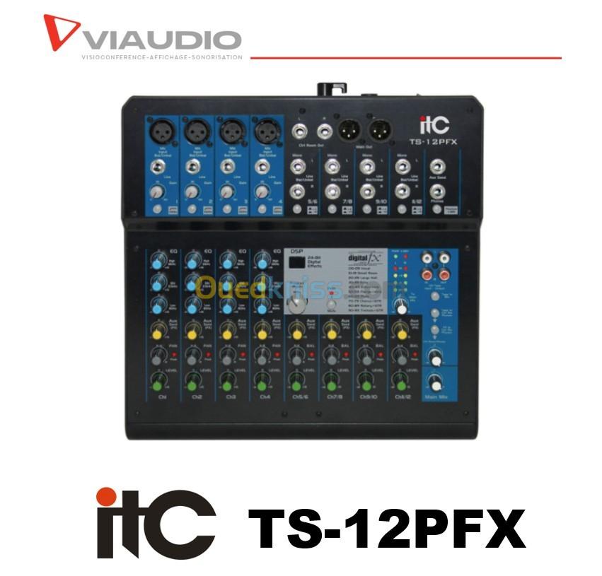 Table de mixage ITC TS-12PFX