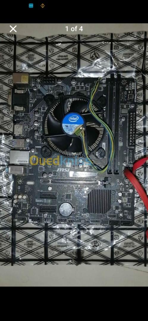 Msi H310-M Pro - i3 9100f + cpu fan