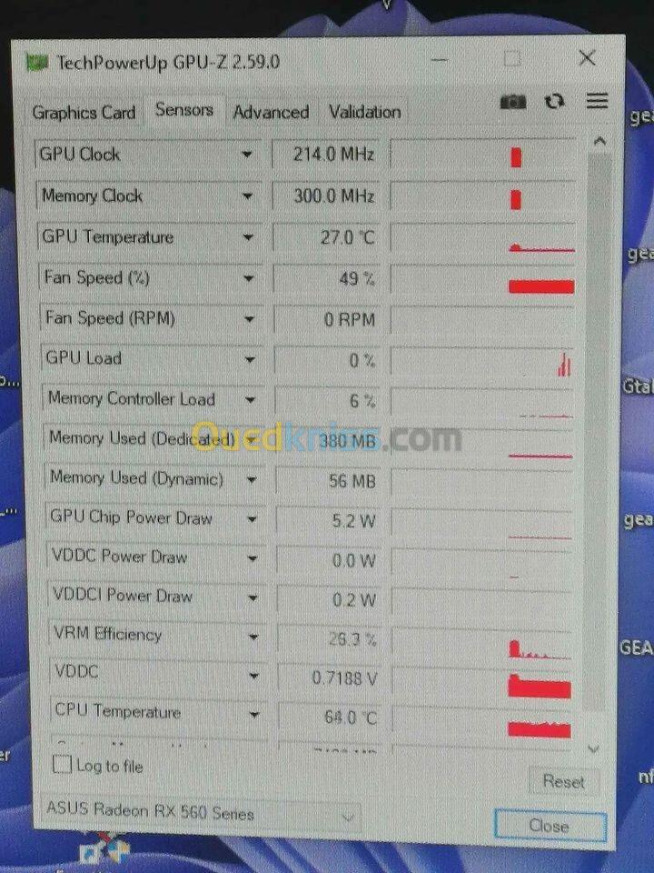 RX 560 4GB DDR5