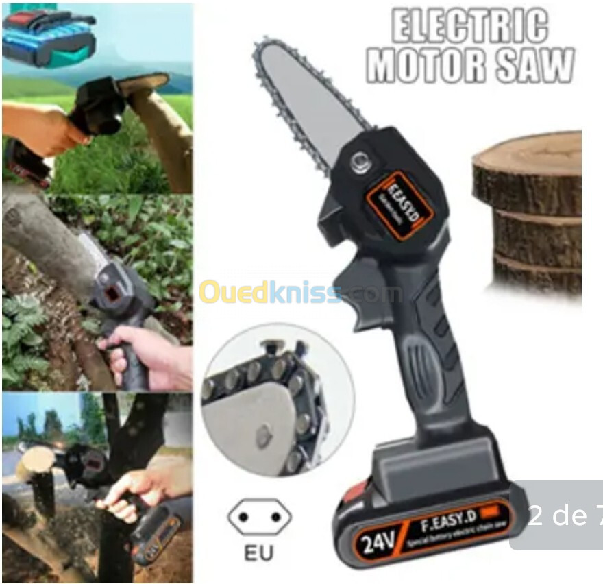 منشار خشب 24v chainsaw