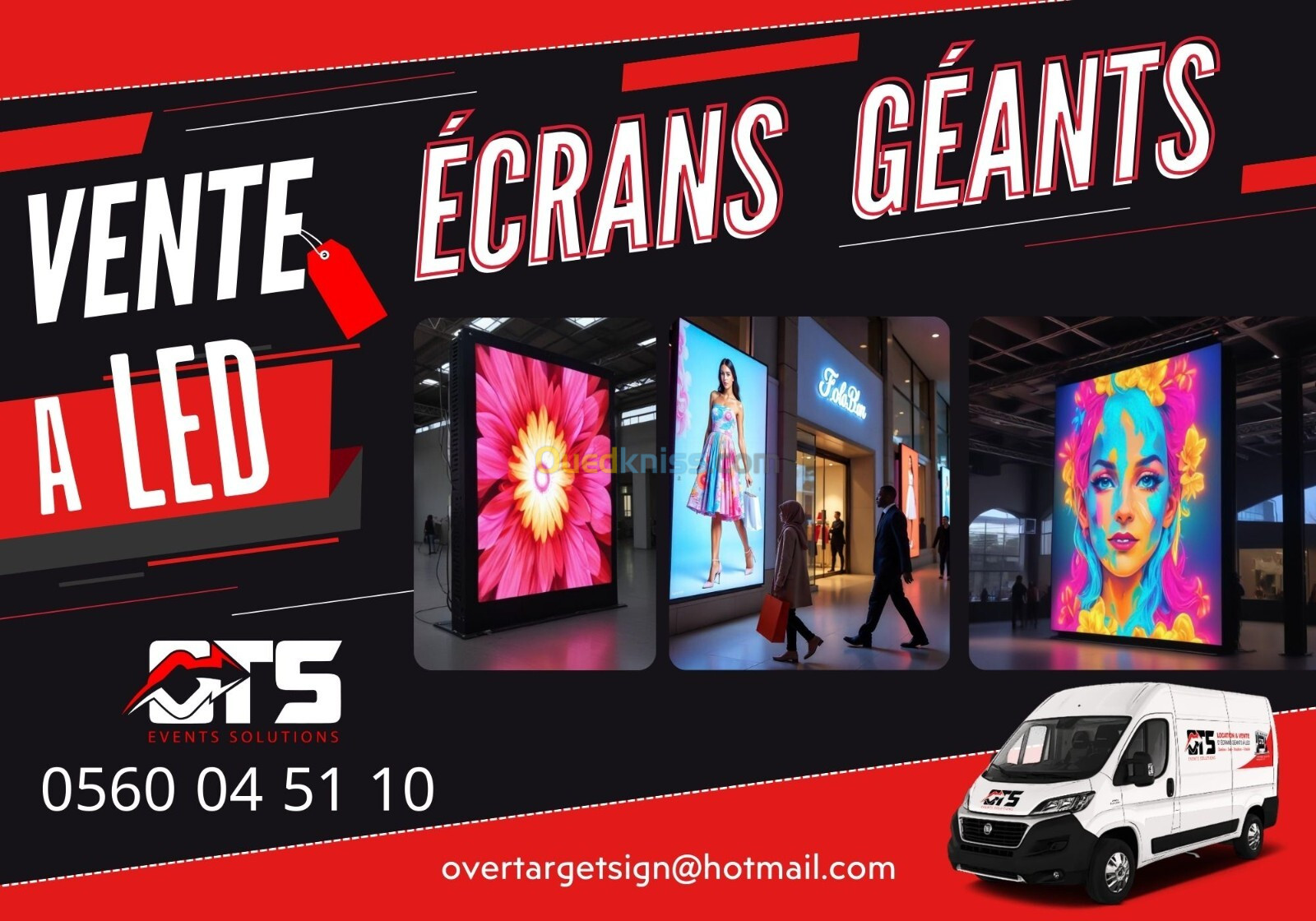 vente écrans géants a LED