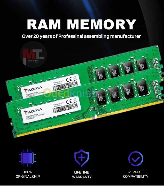 RAM ADATA 4GB DDR4 2666MHz DESKTOP 