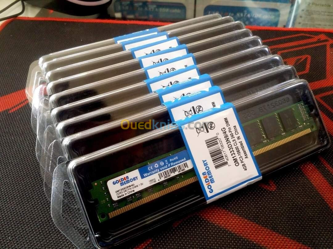 Promo Ram 4GB DDR3 1600MHz :avec boîtier