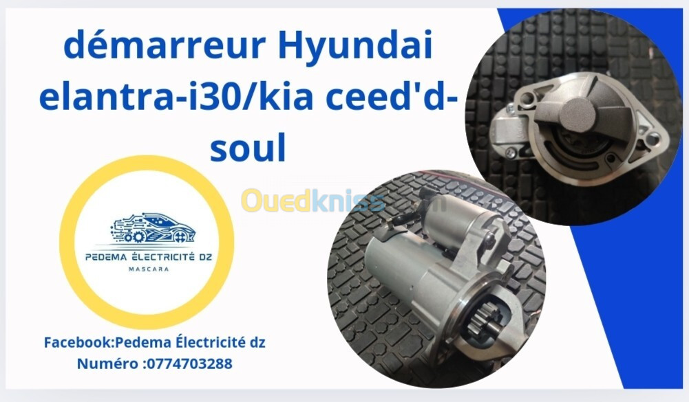 Alternateur démarreur kia Hyundai 