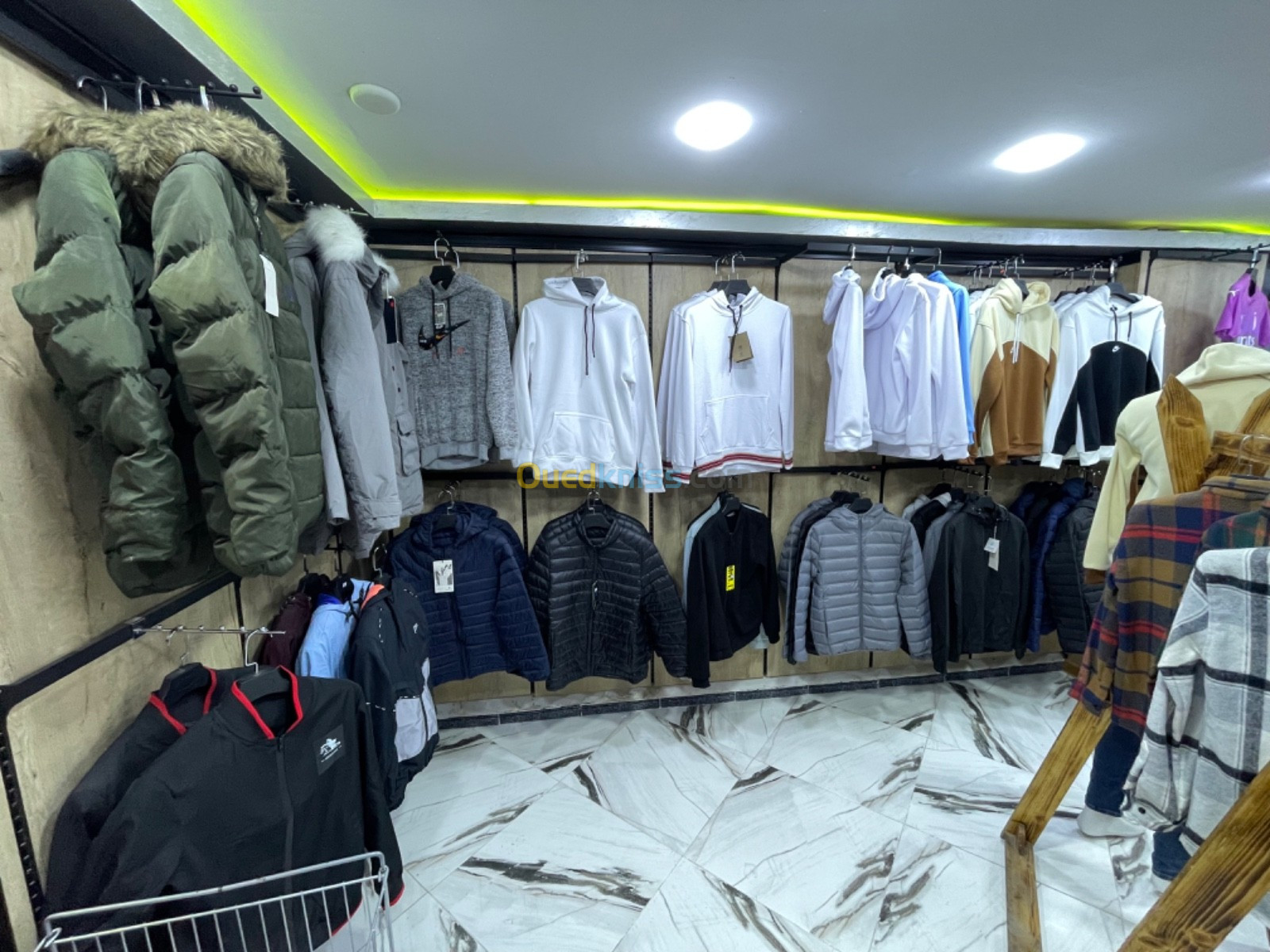 Magasin habillement homme 