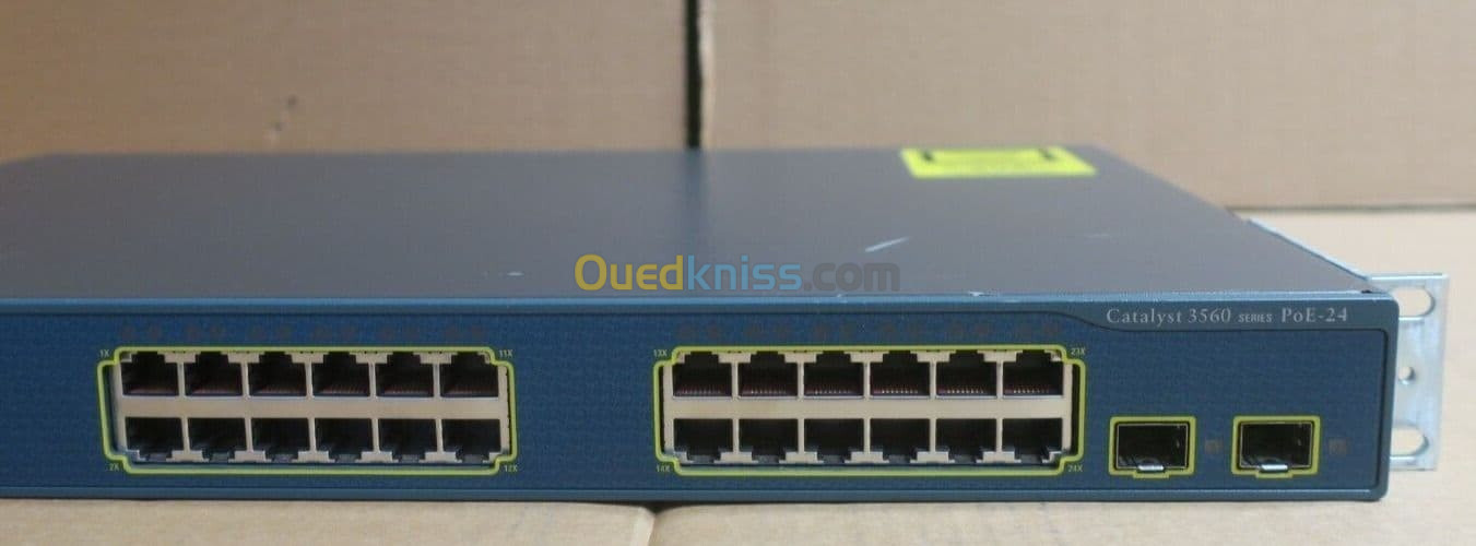 Switch Cisco Catalyst 3560 24 Ports L3 (Niveau 3) PoE+