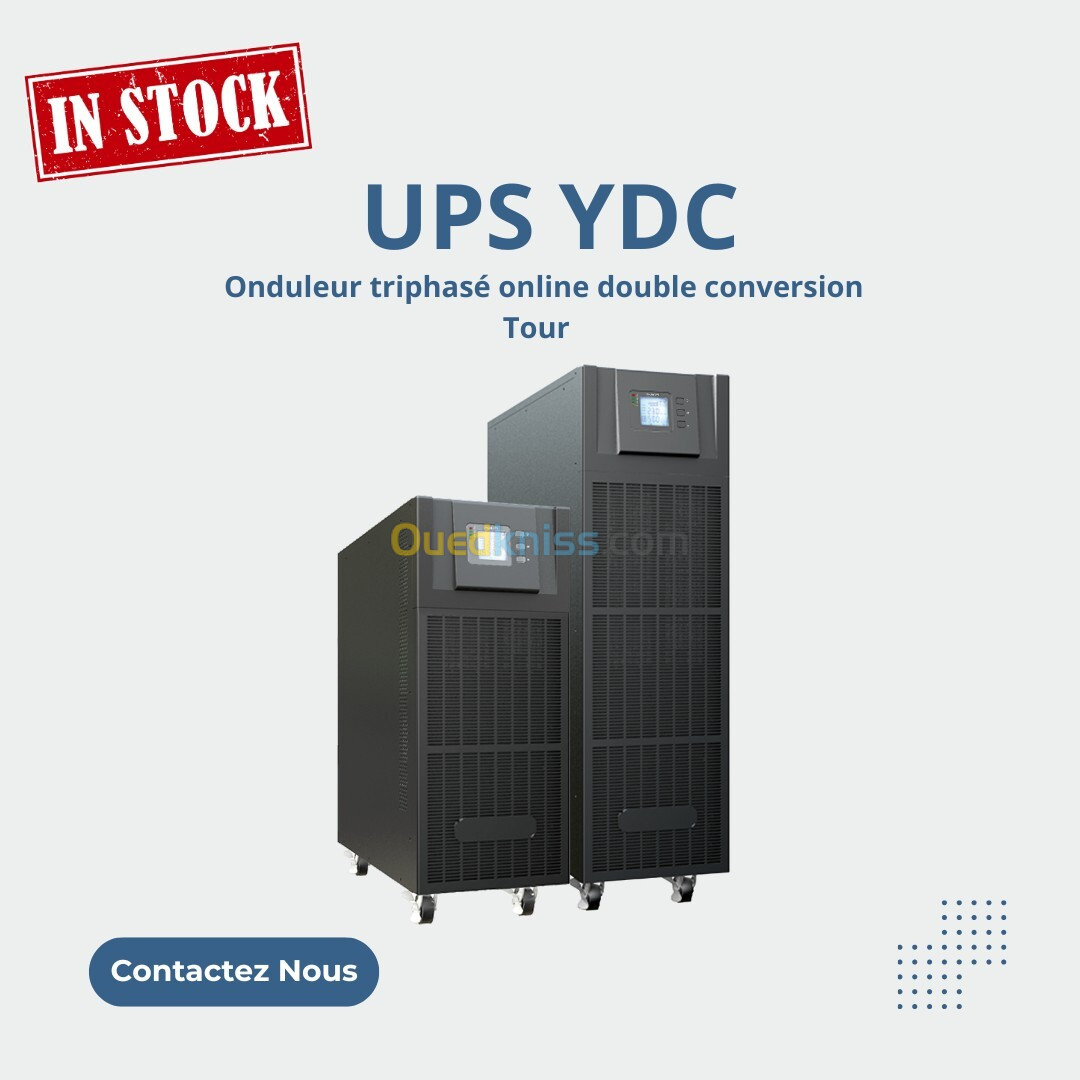 UPS YDC33 : Onduleur triphasé online double conversion Tour 