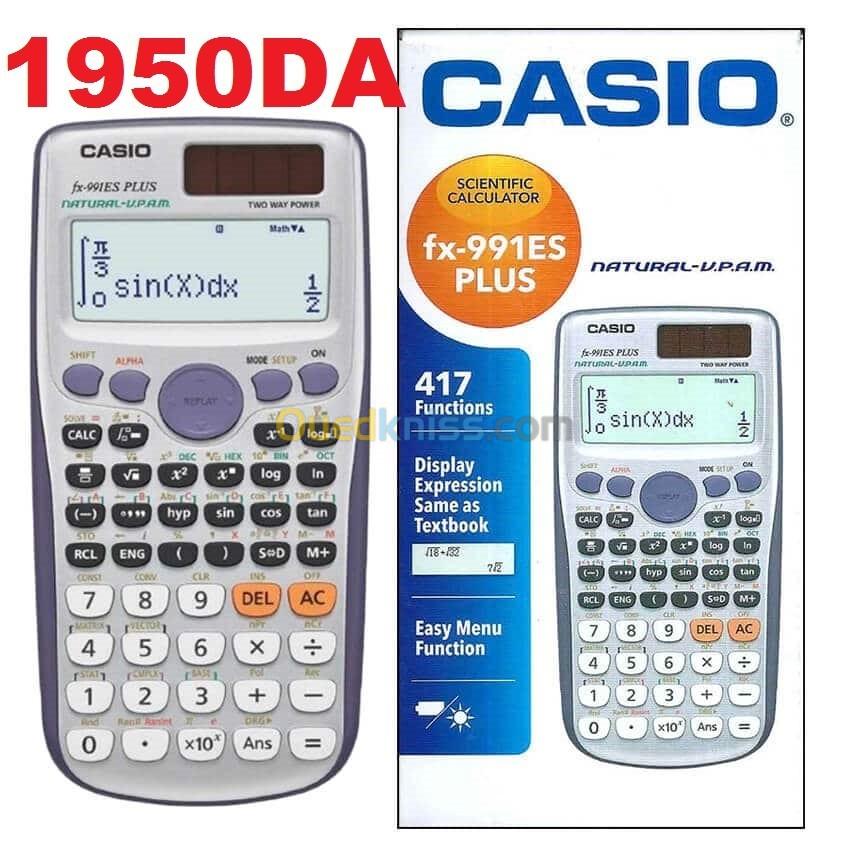 Calculatrice scientifique casio Malaysia 1950DA+kajib 1500DA