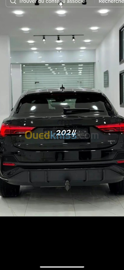 Audi Q3 2024 Sline black black full option